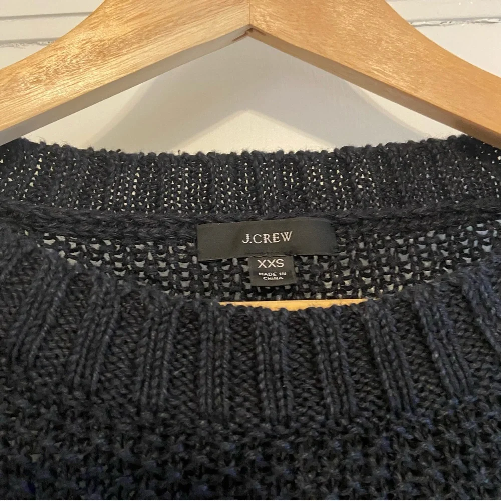 J. Crew Linen beach sweater